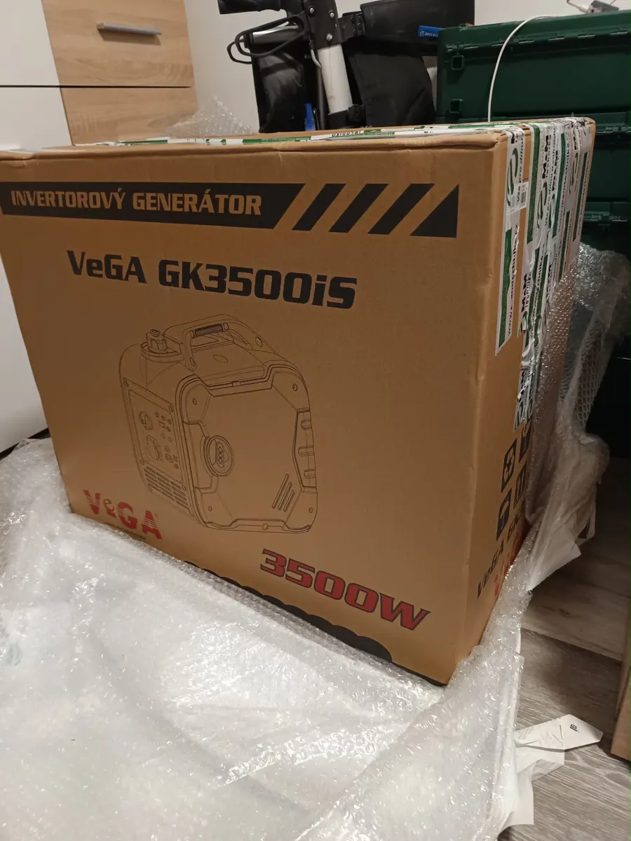 Generator still in the box