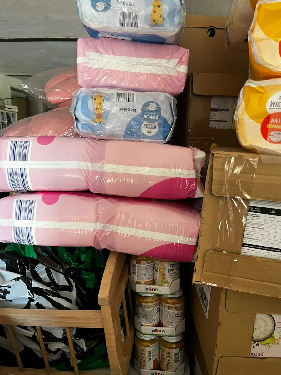 Diapers and baby formula for families